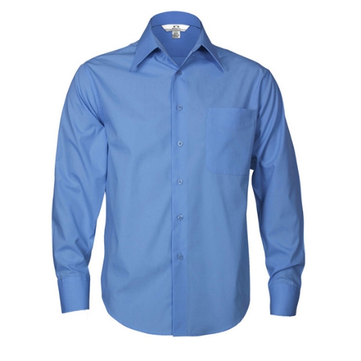 Picture of Biz Collection Mens Metro Shirt Long Sleeve 65% Polyester 35% Cotton Poplin